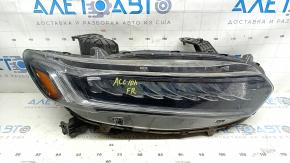 Фара передня права гола Honda Accord 18-22 Touring, hybrid, пісок