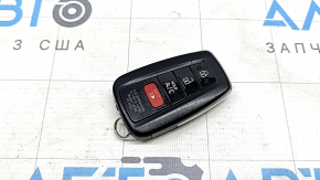 Ключ smart Toyota Prius 50 Prime 17-19 4 кнопки, потертий