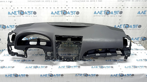 Торпедо передняя панель с AIRBAG Toyota Camry v40 темно-серая, ржавый пиропатрон