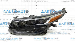 Фара передня ліва в зборі Toyota Prius 50 Prime 17-19 LED з ущільнювачем та верхнім кріпленням, пісок