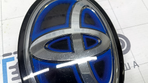 Эмблема решетки радиатора Toyota Prius 50 Prime 17-18 под радар, песок