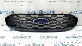Грати радіатора grill Ford Escape MK4 23-26 St-line без камери, з емблемою, подряпини