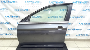 Двері в зборі передня ліва VW Jetta 19-26 keyless, графіт LD7X, тички