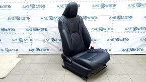 Пасажирське сидіння Toyota Prius 50 Prime 17-19 з airbag, механічне, підігрів, шкіра чорна