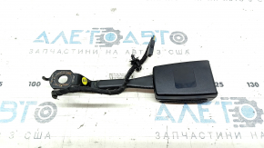 Защелка пассажирского ремня безопасности VW Jetta 19-23 черная, с проводом