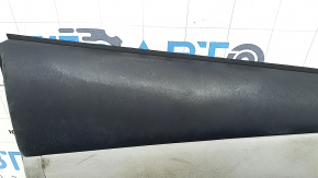 Обшивка двери карточка передняя левая Toyota Prius V 12-16 серая, подлокотник велюр серый, с ручкой, царапины, под химчистку