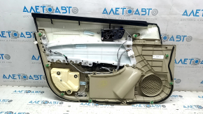 Внутренняя сторона обшивки двери передней правой Acura TLX, видна проводка и крепеж.