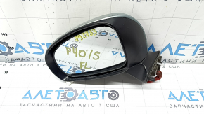 Дзеркало бічне ліве в зборі Toyota Prius V 15-17 5 пінів, зелене