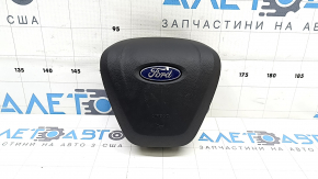 Подушка безпеки airbag у кермо водійська Ford Edge 19-24 чорна, іржавий піропатрон