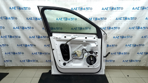 Дверь в сборе передняя левая Audi Q5 80A 18-24 keyless, белый LY9C, скол