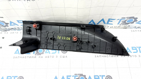 Накладка порога задняя левая Mitsubishi Outlander 22-26 черная