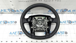 Кермо голе Toyota Prius V 12-17 гума чорне, потерте, під чистку, прокручується