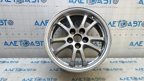 Диск колесный R15x6.5J Toyota Prius 50 Prime 17-22 оттенок серебро, легкая бордюрка