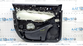 Внутренняя сторона обшивки двери передней правой Ford Edge 2015-2024, показывающая компоненты и механизмы