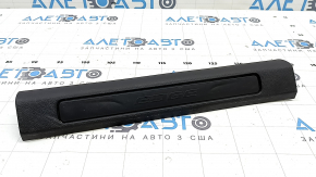 Накладка порога передняя левая Ford Edge 19-24 черная, потерта