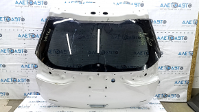 Дверь багажника голая со стеклом Ford Edge 19-24 белый YZ, без молдингов