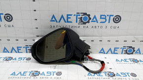 Зеркало боковое левое в сборе Lexus RX350 RX450h 21-22 15+6 пинов, поворотник, подогрев, автозатемнение, BSM, камера, синее,