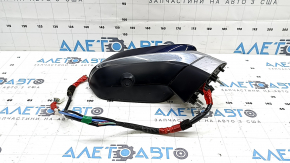 Зеркало боковое правое в сборе Lexus RX350 RX450h 21-22 15+6 пинов, поворотник, подогрев, автозатемнение, BSM, камера, синее
