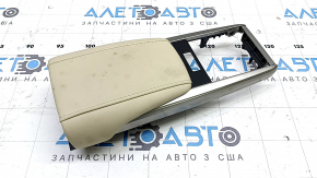 Підлокітник накладки центральної консолі Lexus RX350 RX450h 20-22 шкіра бежева, під хімчистку