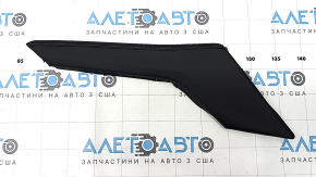 Накладка центральної консолі збоку верхня права Mitsubishi Outlander 22-26 шкіра чорна, розклеїлася