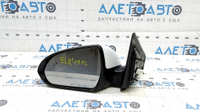 Дзеркало бічне ліве в зборі Hyundai Elantra AD 17-20 7 пінів, підігрів, BSM, біле