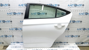 Двері в зборі задні ліві Hyundai Elantra AD 17-20 білий W8, тичка