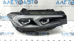 Фара передня права у зборі BMW 3 G20 23-26 LED, без кріплення