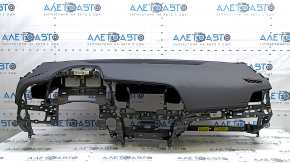 Торпедо передня панель з AIRBAG Hyundai Elantra AD 19-20 чорна, іржавий піропатрон