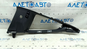 Накладка задней стойки передняя правая Ford Mustang mk6 15-23 купе черная, царапины, затерта