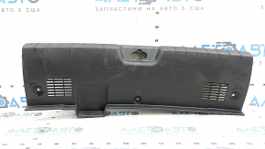 Накладка проема багажника Hyundai Elantra AD 19-20 черная, царапины