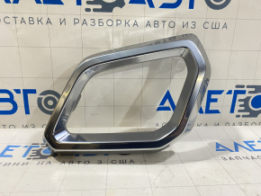 Накладка губы переднего бампера левая Honda CRV 23-26 HEV хром
