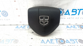 Подушка безпеки airbag в кермо водійська Dodge Grand Caravan 11-20 чорний подряпини, немає фрагмента