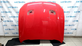 Капот голий Ford Mustang mk6 18-23 рест під повітропроводи, алюміній, червоний PQ, пісок