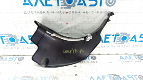 Накладка передней стойки нижняя левая Nissan Leaf 18-25 черная царапины