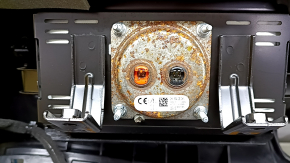 Торпедо передняя панель с AIRBAG Nissan Rogue 14-20 черная, BOSE
