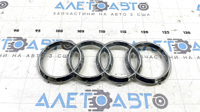 Эмблема решетки радиатора grill Audi A3 8V 15-20 хром