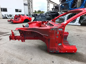 Чверть передня ліва Ford Mustang mk6 18-23 на кузові, на кузові, червона