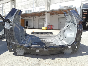 Задня панель Mazda CX-5 17-24 у зборі 2 частини під BSM на кузові, чорна