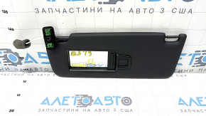Козирок лівий Audi Q3 83A 19-25 чорний, без гачка, під підсвічування, вм'ятини, зламане кріплення заглушки