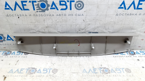 Обшивка двери багажника верхняя Nissan Leaf 18-25 серая побелел пластик
