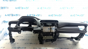 Торпедо передня панель з AIRBAG Nissan Leaf 18-19 чорна