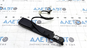 Засувка ременя безпеки водія Nissan Rogue 19-20 чорна