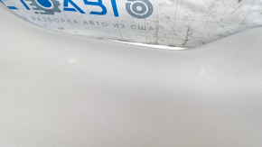 Обшивка двери багажника нижняя Nissan Leaf 18-25 серая, побелел пластик