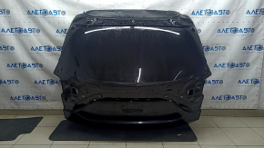 Дверь багажника голая со стеклом Mazda CX-5 17-24 электро, черный 41W