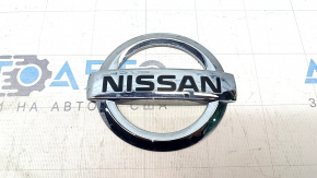 Емблема логотип Nissan двері багажника Nissan Leaf 18-22 зламані напрямки