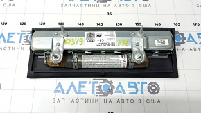 Крышка подушки безопасности для Audi Q3 2019–2025 в черном исполнении