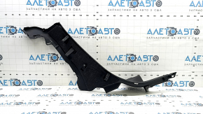 Накладка задней стойки правая нижняя Audi A3 8V 15-20 4d, 5d, черная, без airbag, царапины
