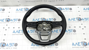 Руль в сборе Audi Q3 83A 19-25 кожа черная, вмятины, царапины