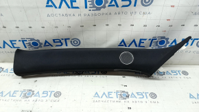 Накладка передньої стійки верхня ліва Mazda CX-5 17-25 під динамік BOSE, чорна, подряпини