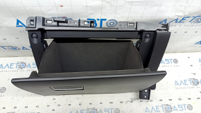 Перчаточный ящик, бардачок Mazda CX-5 17-24 черный, с хром ручкой, царапины